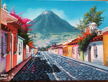 Israel T. S. -- View of Antigua and Volcan Agua #1