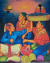 Gil Yojcom -- Market Scene