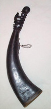 Buffalo Horn Powder Container Batak Sumatra