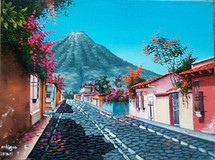 Israel T. S. -- View of Antigua and Volcan Agua #2