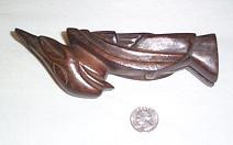 Maya Wood Slingshot #8 -- Stylized Rabbit