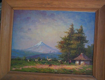 Hector Moncayo -- Ecuador woman with her flock