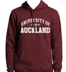 Maroon Vintage Varsity Hoodie