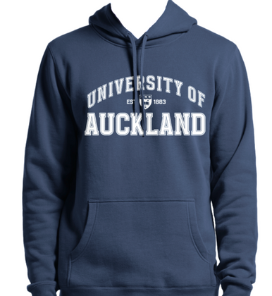 Petrol Blue Vintage Varsity Hoodie
