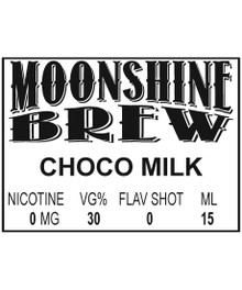 MOONSHINE BREW CHOCO MILK - E-Juice - E-Liquid - Electronic Cigarettes - ECig - Ejuice - Eliquid - Vape - Vapor - Vaping - Pickering - Ajax - Whitby - Oshawa - Toronto - Ontario – Canada