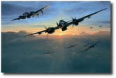 Dawn Strike  Aviation Art