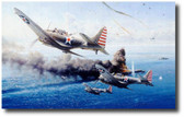 Battle of the Coral Sea  Aviation Art