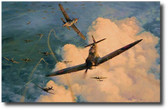 Valiant Response  Aviation Art