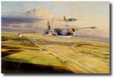  Canberras Over Cambridgeshire Aviation Art