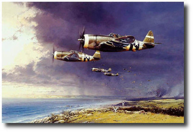 Thunderbolt Strike  Aviation Art