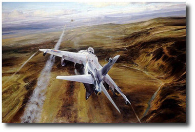  Airstrike  Aviation Art