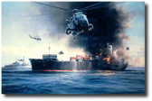 Sea King Rescue  Aviation Art