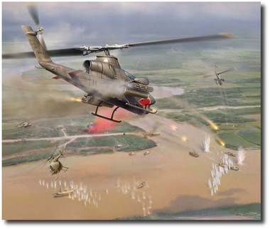 Snake Attack by Jim Laurier Aviation Art