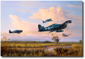 Aviation Art Prints L//E Giclee on Paper Bretschneider/'s End by Jim Laurier