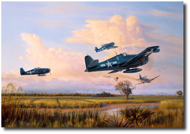 Easy Kill Over Luzon by Jim Laurier Aviation Art