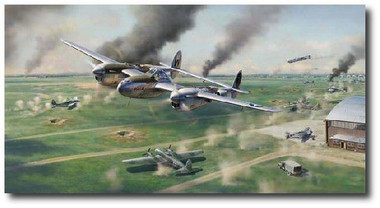 Scat Attack by Jim Laurier Aviation Art