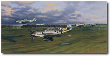 Adler Schwarm Aviation Art