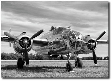 Panchito B-25 Aviation Art