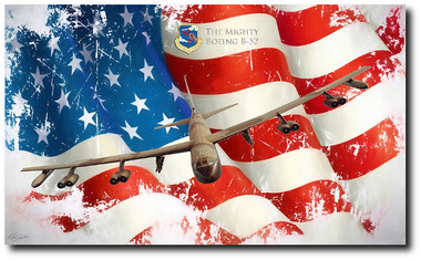 The Mighty B-52 Aviation Art