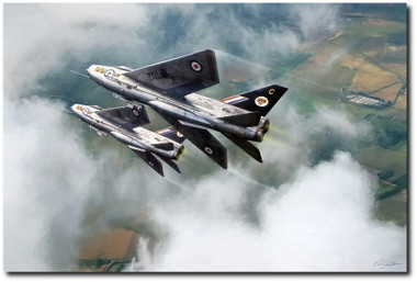 English Electric Lightning Aviation Art