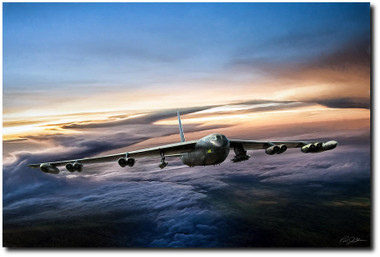 B-52 Inbound Aviation Art
