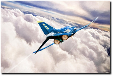  Forever Blue Aviation Art