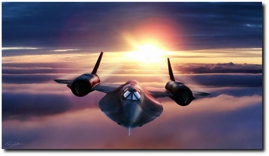 Purple Haze Aviation Art