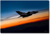 Sunset Tornado  Aviation Art