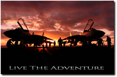 Live The Adventure Aviation Art
