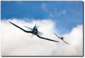 The Double Trouble Aviation Art