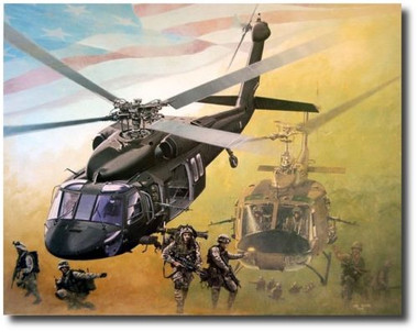 Passing the Torch by Joe Kline - UH-60 Black Hawk 