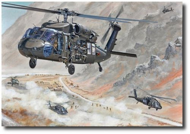 Spades Take the Jackpot by Joe Kline - UH-60M Blackhawk Aviation Art