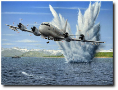 "Madman II" Aviation Art by Don Feight - P-3 Orion