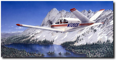 Bonanza by  Don Feight - V-Tail Bonanza Aviation Art