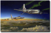 Meeting of the Strats by Don Feight - SAC Bomber Wing Aircraft Aviation Art
