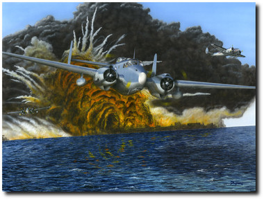 Harpooned by Don Feight - PV-2 Harpoon Aviation Art