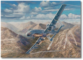 Thunder Over Kunar by Rick Herter - Fairchild Republic A-10 Thunderbolt II Aviation Art