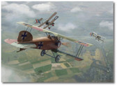 Aviation Art Richthofen Downs Lance Hawker by Jim Laurier