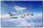 Skyrays Flight by Mark Karvon - Douglas F4D Skyray Aviation Art