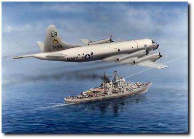 CAC-7 Skeet For the Fleet by Don Feight - P-3C Orion - Aviation Art print