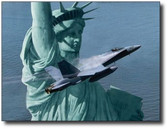 Liberty Rising by Dru Blair - F-18 Hornet Aviation Art