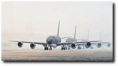The AirBridge by Dru Blair - Boeing KC-135 Aviation Art