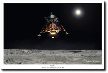 Eagle by Mark Karvon – Apollo 11