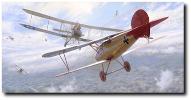 The Eagle and the Butterfly by Russel Smith  Aviation Art