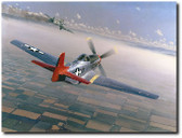 Two Down, One to Go by William S. Phillips Aviation Art