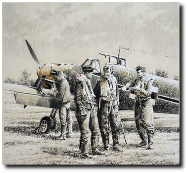 Crack Ace by Robert Taylor Aviation Art