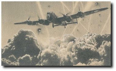 Devotion To Duty by Richard Taylor - Lancaster Aviation Art