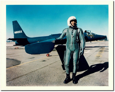 Francis Gary Powers in his G-Suit Aviation Art