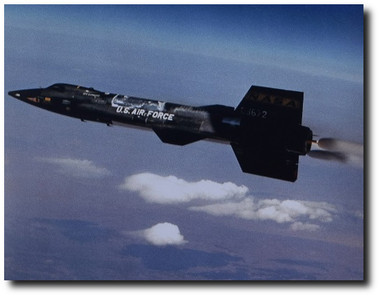  X-15 in Flight- aviation Art