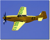 R.A. Bob Hoover - P-51 Old Yeller - Reno Air Races  - Aviation Art
